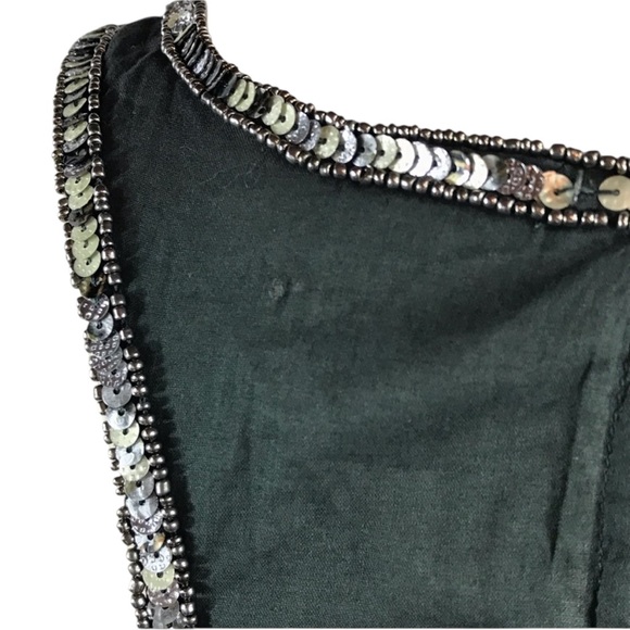 F21 M sequined tank gray - Picture 5 of 5